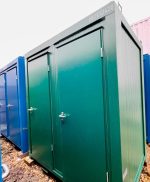 8Ft x 5Ft Double Mains Toilet 1+1 (Green) - Image 5