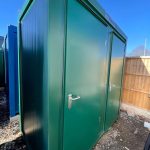 8Ft x 5Ft Double Mains Toilet 1+1 (Green) - Image 1