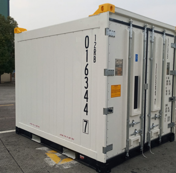 2 10 ft (≈3 m) refrigerated shipping container (reefer) - Image 1