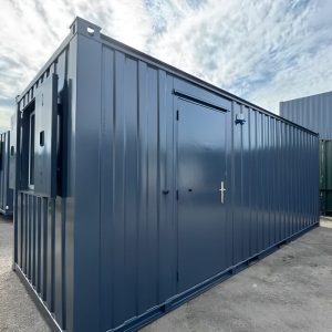 21ft x 8ft Custom Cabin Office / Canteen | Picture Windows | Portable Building - Image 1