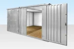 3M X 4.2M Side Linked Flat Pack Container Bundle (Galvanised) - Image 3