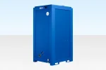 5Ft x 4Ft Single Mains Toilet (Blue) - Image 3