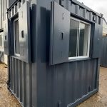 7Ft x 7Ft Shipping Container Office | Portable Building | Anti-Vandal Building - Image 6