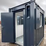 7Ft x 7Ft Shipping Container Office | Portable Building | Anti-Vandal Building - Image 3