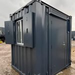 7Ft x 7Ft Shipping Container Office | Portable Building | Anti-Vandal Building - Image 9
