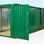 8M X 2.1M End Linked Flat Packed Container Bundle (Powder Coated) - Image 1
