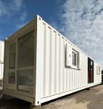 Converted 40ft Shipping Container | Open Plan Office | Portable Container Building - Image 1