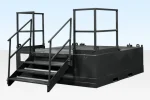 Double Mains Toilet Waste Tank - Image 1
