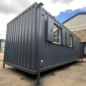 24 x 9Ft Anti Vandal Cabin | Office, Canteen, Toilet | 10KVA Generator - Image 1