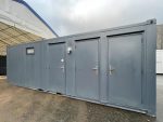 Toilet Block + Shower 24 x 9 Ft | 4 + 1 Toilet | Separate Shower Room - Image 4